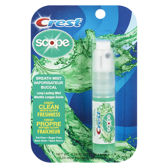 Crest Scope Outlast Breath Mist, Mint 7 ml, $64.14/100ml