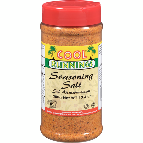 Cool Runnings Sel assaisonné 380 g, 1,26 $/100g