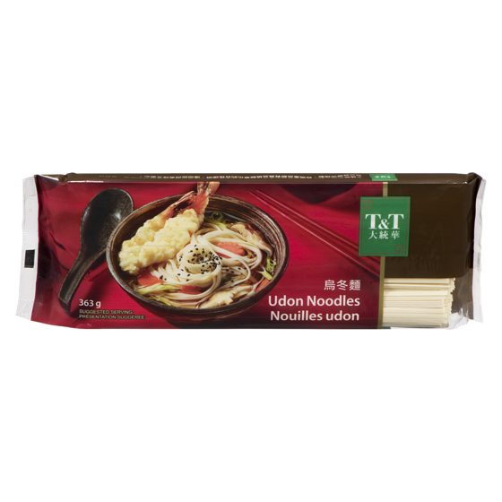T&T Udon Noodles  363 g, $0.49/100g