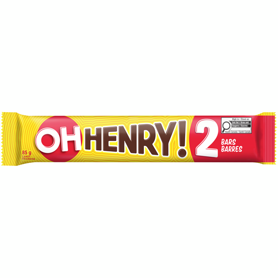 Hershey's Oh Henry! Peanut Candy Bar 85 g, $2.94/100g
