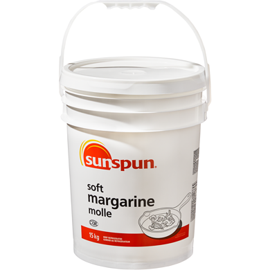 Sunspun Soft Margarine 15 kg, $0.37/100g