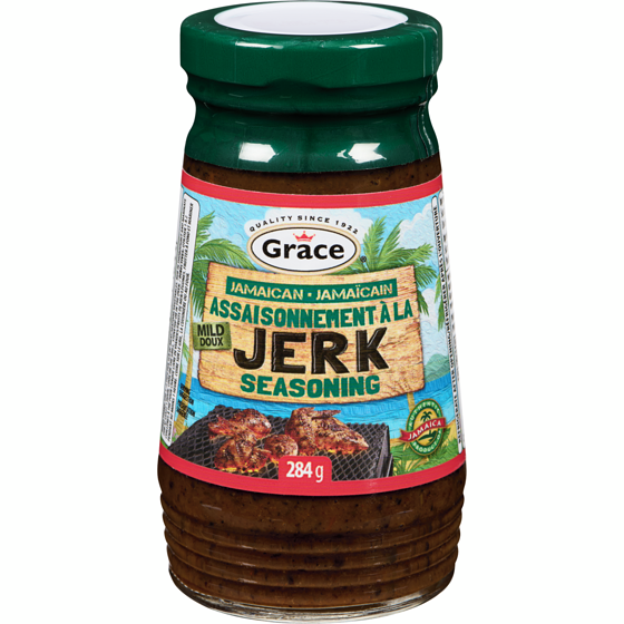 Grace Assaisonnement jamaïcain à la jerk, doux 284 g, 1,76 $/100g