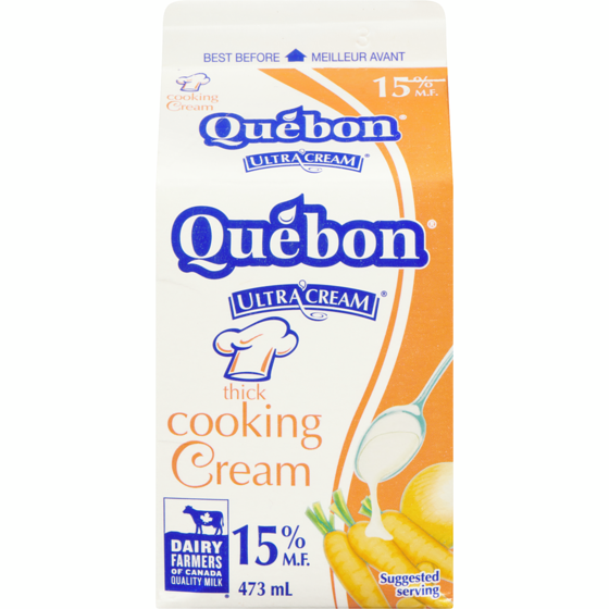 QUEBON 15% Cooking Cream 473 ml, $1.02/100ml