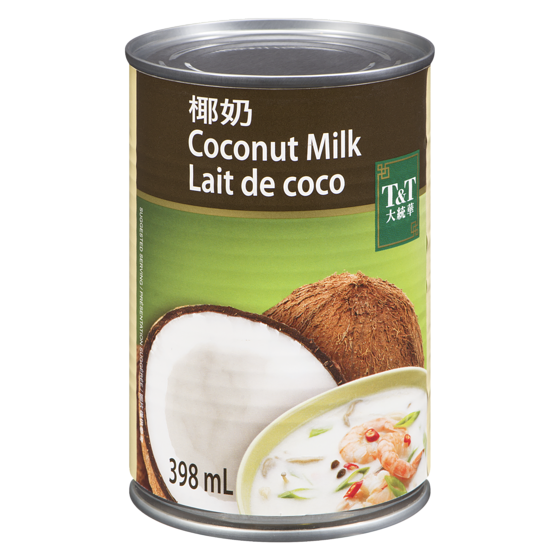 T&T Coconut Milk 400 ml, $0.50/100ml
