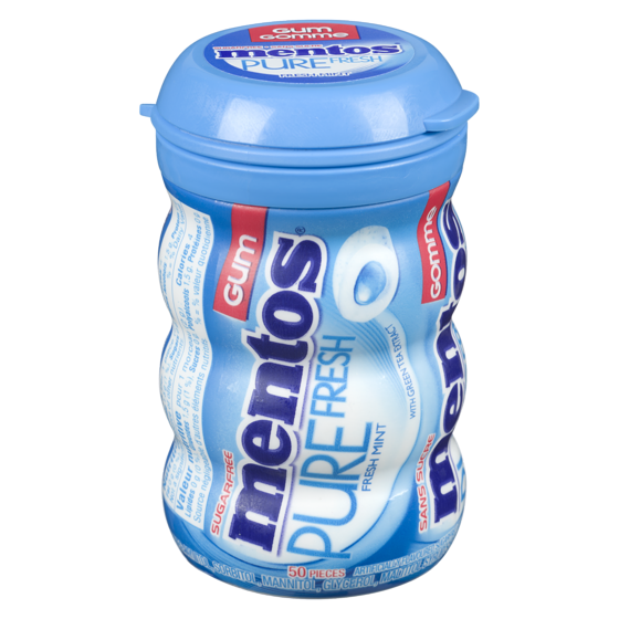 Mentos Gum, Fresh Mint with Green Tea Extract 50 ea, $0.11/1ea