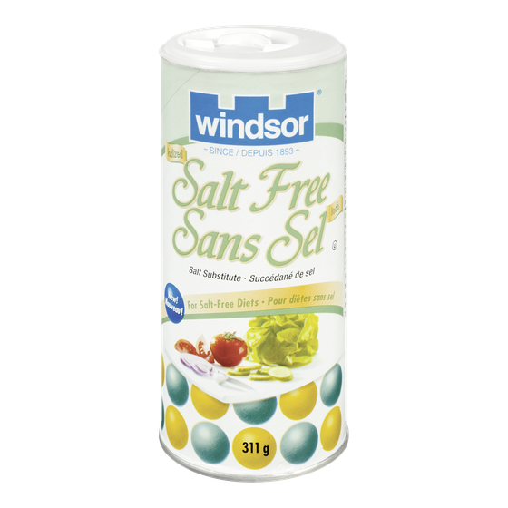 Windsor Succédané de sel Sans sel 311 g, 2,57 $/100g