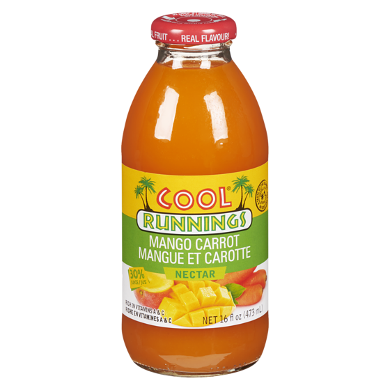 Cool Runnings Mango Carrot Nectar Drink 473 ml, $0.38/100ml