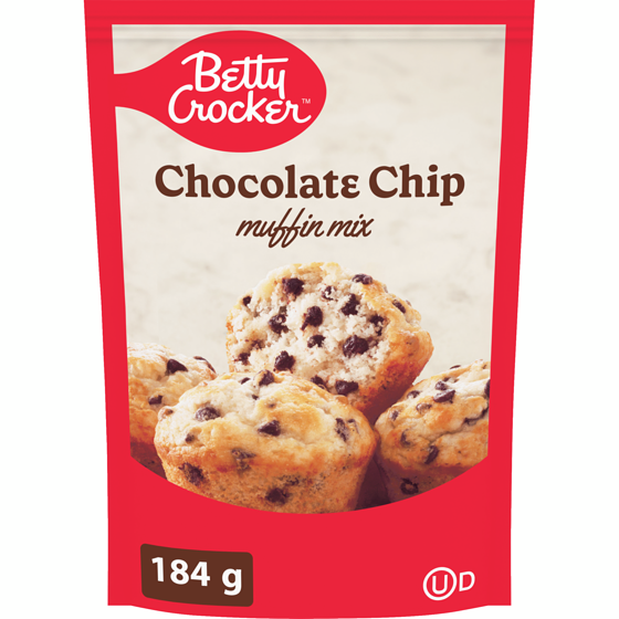 Betty Crocker Chocolate Chip Muffin Mix 184 g, $1.24/100g