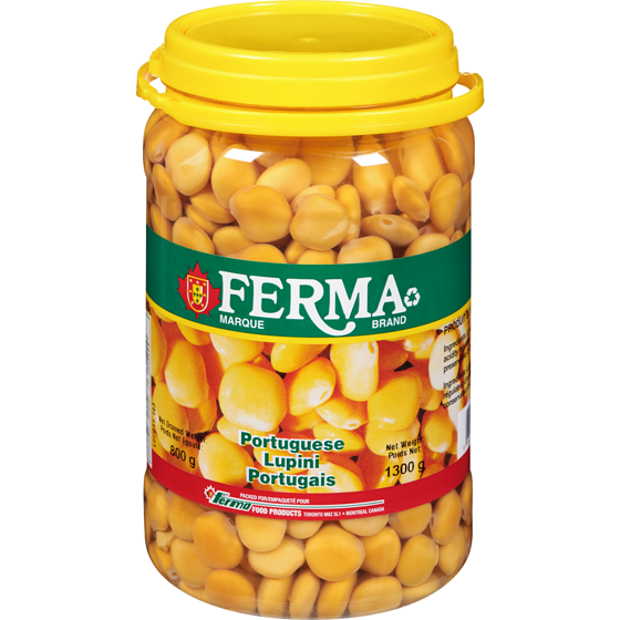 Ferma Lupini Beans 1.3 kg, $0.41/100g