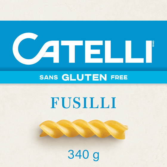 Catelli Gluten Free, Fusilli Pasta 340 g, $1.26/100g