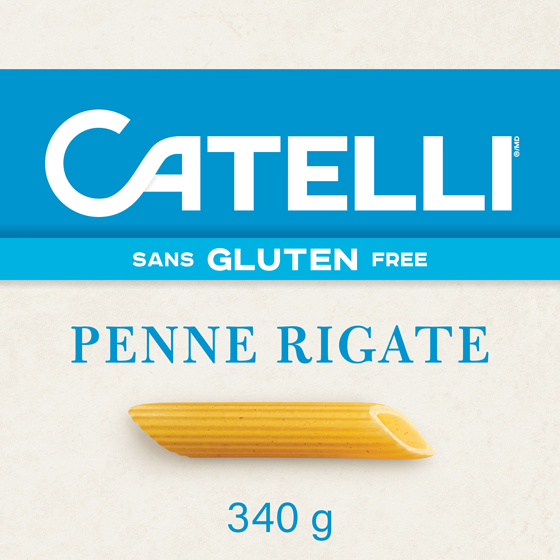 Catelli Pâtes sans gluten, Penne 340 g, 1,17 $/100g