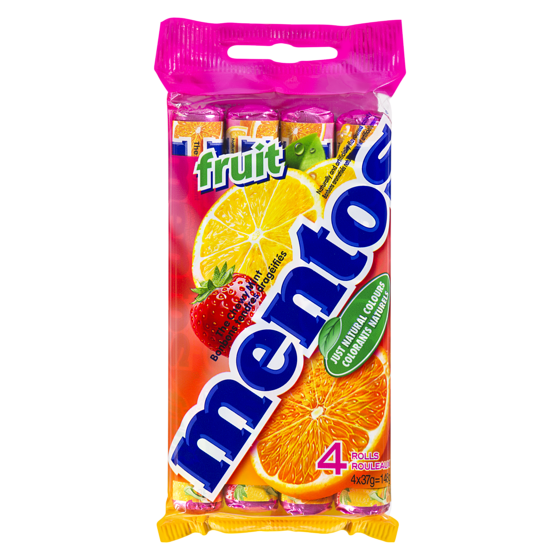 Mentos Fruit 4x4.0 ea