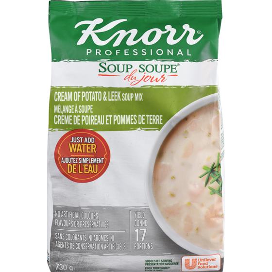 Knorr Préparation de crème de pommes de terre et de poireaux 730 g, 3,01 $/100g