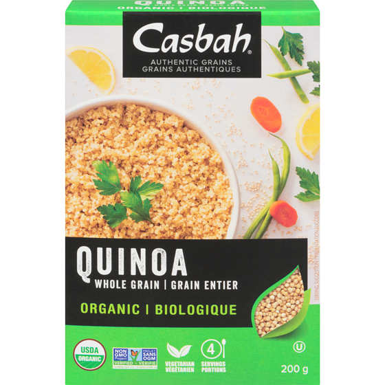 Casbah Quinoa grains entiers 200 g, 3,00 $/100g