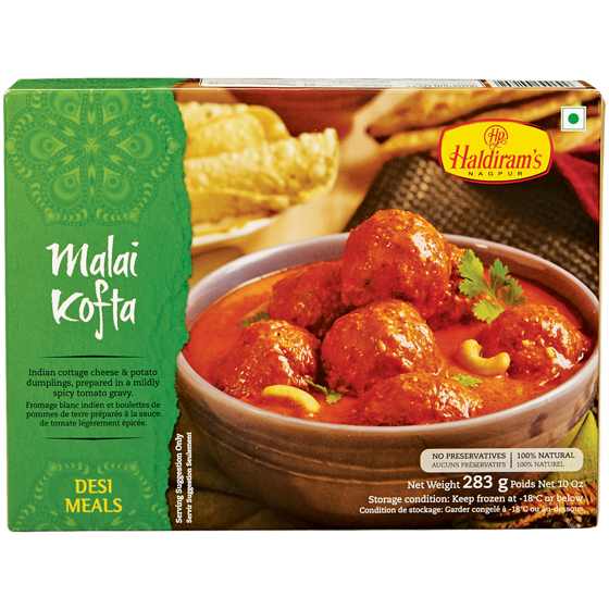 Haldiram Malai Kofta 283 g, $2.40/100g