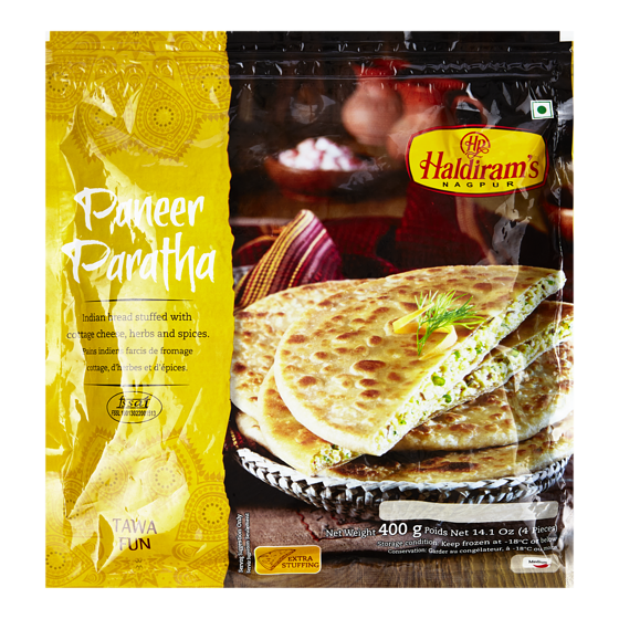Haldiram Paneer Paratha 400 g, $1.57/100g