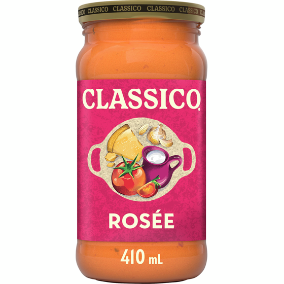 Classico Rose Pasta Sauce 410 ml, $1.46/100ml