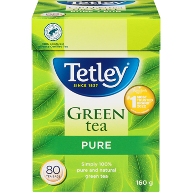 Tetley The Vert Classique 80 ea, $0.14/1ea