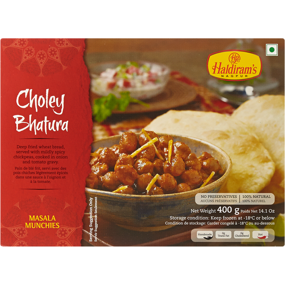 Haldiram Chole Bhature 300 g, $2.26/100g