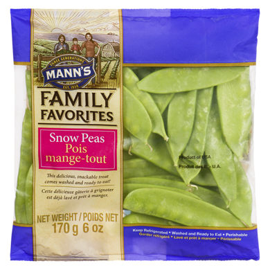 Manns Snow Peas 170 g, $2.94/100g