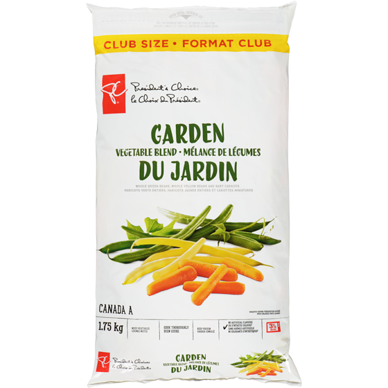 President's Choice Garden Vegetable Blend 1.75 kg, $0.57/100g