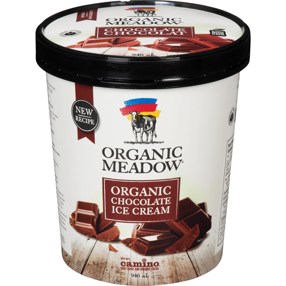 Organic Meadow Ice Cream, Chocolate 946 ml, $1.37/100ml