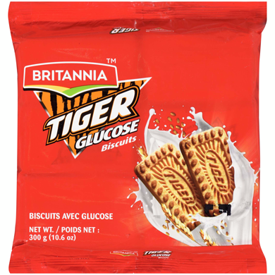 Britannia Tiger  Glucose Biscuit 350 g, $0.60/100g