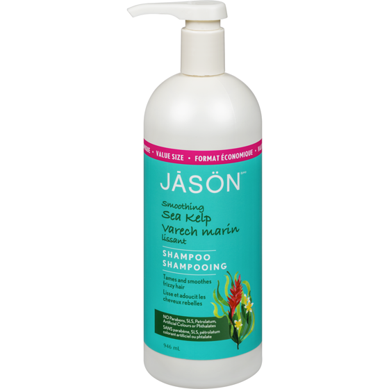 Jason's Pure Natural Shampoo, Smoothing Sea Kelp 946 ml, $1.58/100ml