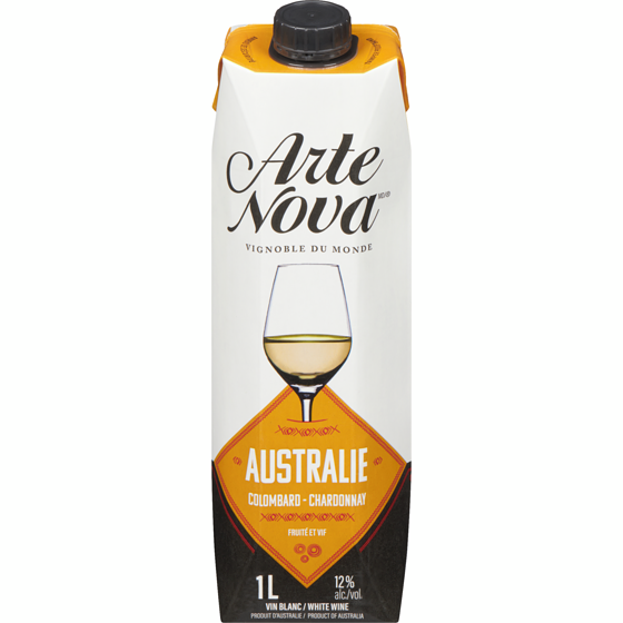 Arte Nova Australian White Wine (ID required at pick-up) 1 l, $1.38/100ml