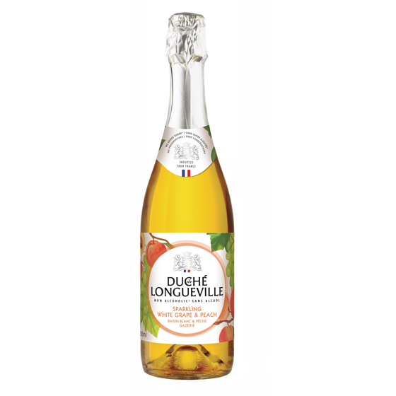 Duché De Longueville Jus de raisins et pêches pétillant 750 ml, 0,84 $/100ml