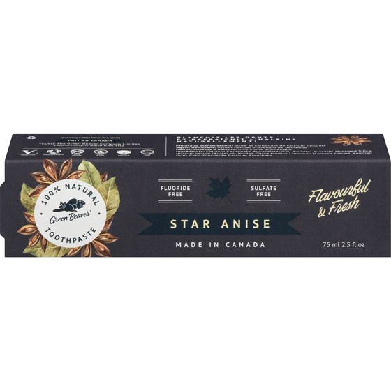 Green Beaver Star Anise Toothpaste 75 ml, $8.65/100ml