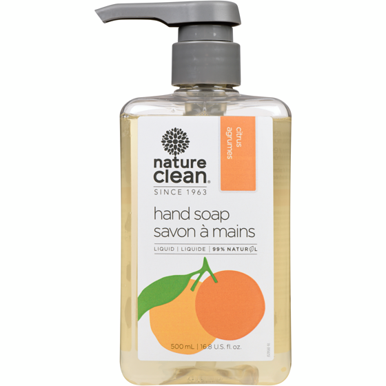 Nature Clean Liquid Hand Soap Citrus 500 ml, $1.30/100ml