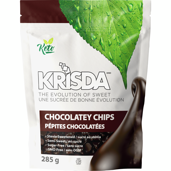 Krisda Pépites de chocolat mi-sucré 285 g, 4,91 $/100g