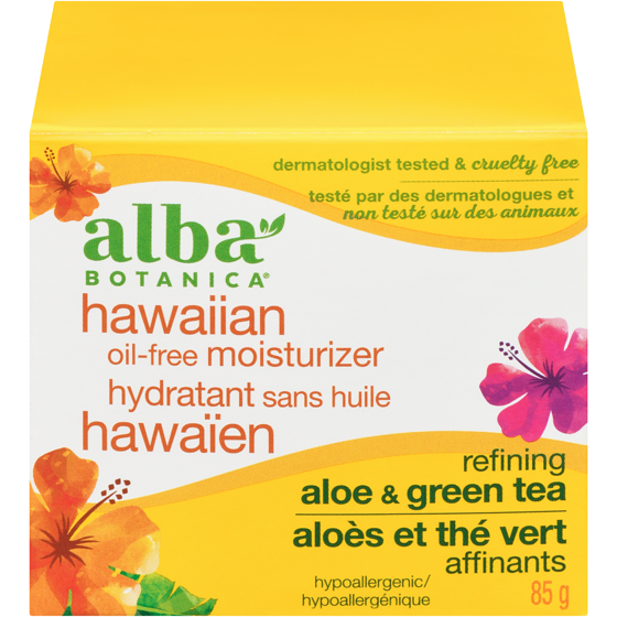 Alba Hydratant sans huile hawaïen aloès et thé vert 85 g, 21,16 $/100g