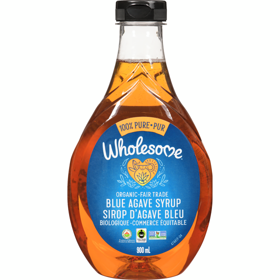 Wholesome Sweeteners Organic Blue Agave 900 ml, $2.11/100ml