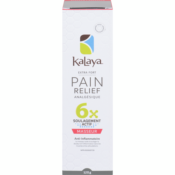 Kalaya Système de massage Roller Relief 120 g, 19,99 $/100g