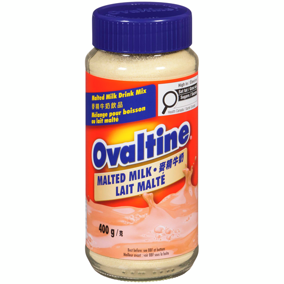 Ovaltine Malted Milk Drink 400 g, $1.62/100g