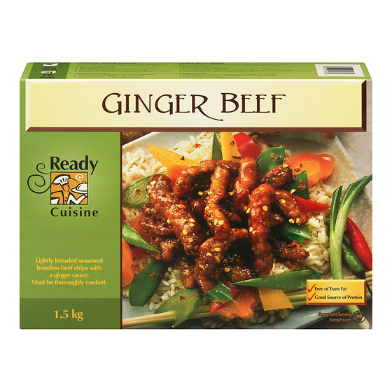 null Ginger Beef 1.5 kg, $1.73/100g