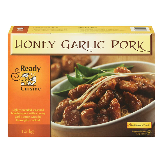 null Honey Garlic Pork 1.5 kg, $1.13/100g
