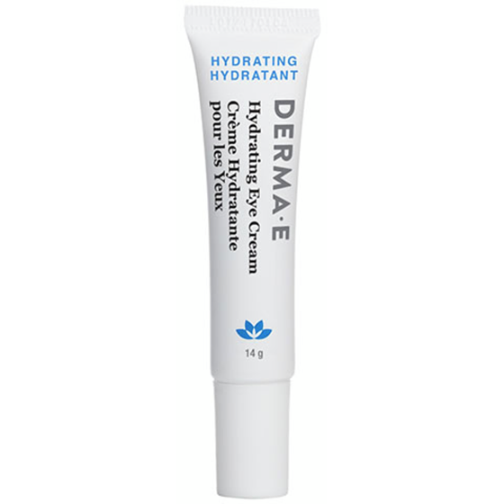 derma e Crème pour les yeux hydratante avec acide hyaluronique 14 g, 182,07 $/100g