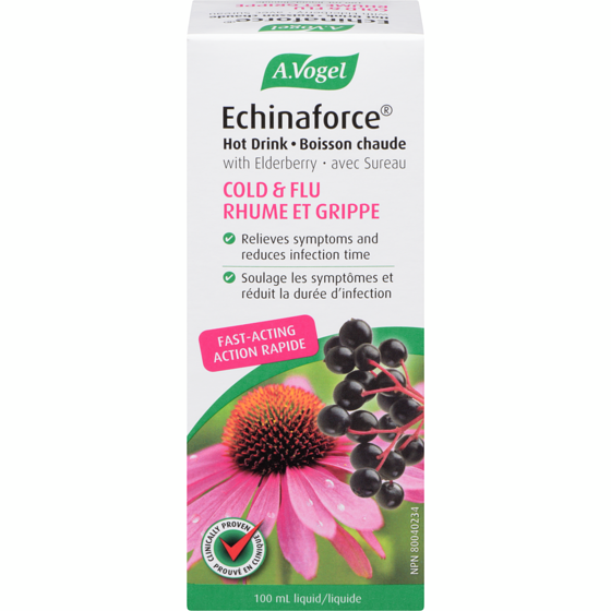 A Vogel Echinaforce Boisson chaude extra fort 100 ml, 13,49 $/100ml