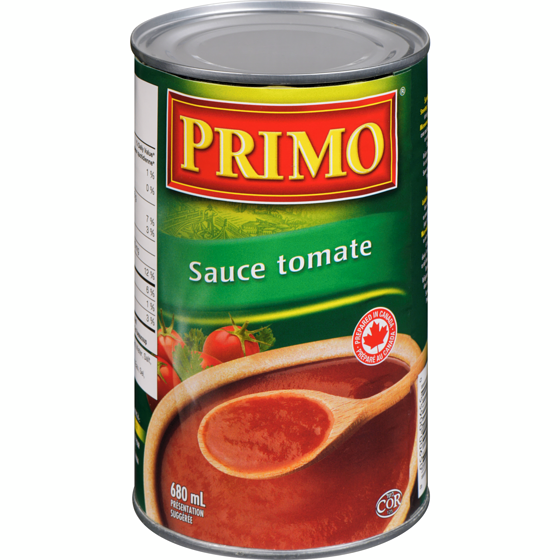 Primo Sauce aux tomates 680 ml, 0,56 $/100ml