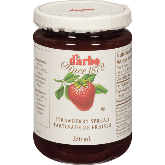 D Arbo Deluxe Spread, Garden Strawberry 350 ml, $1.57/100ml