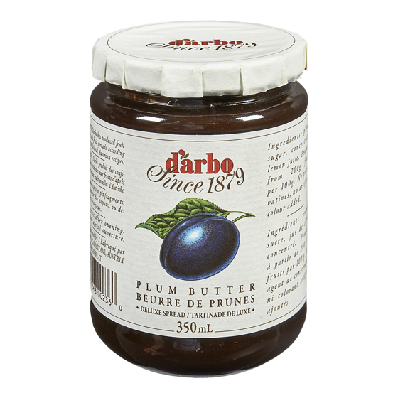 D Arbo Deluxe Spread, Plum Butter 350 ml, $1.57/100ml