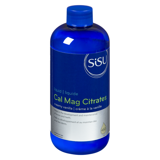 Sisu Supplément liquide de calcium, magnésium et vitamine D saveur de vanille 450 ml, 7,11 $/100ml