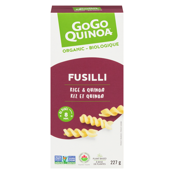 GoGo Quinoa Pâtes Fusilli au riz et quinoa 227 g, 2,20 $/100g