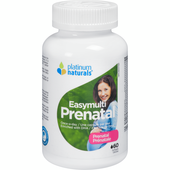 Platinum Naturals EasyMulti Prenatal 60 ea, $0.82/1ea