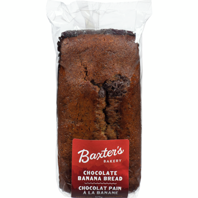 Baxter Chocolate Banana Bread 575 g, $1.13/100g