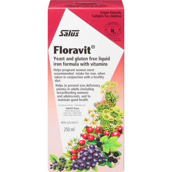 Salus Haus Herbal Iron Formula 250 ml, $9.20/100ml