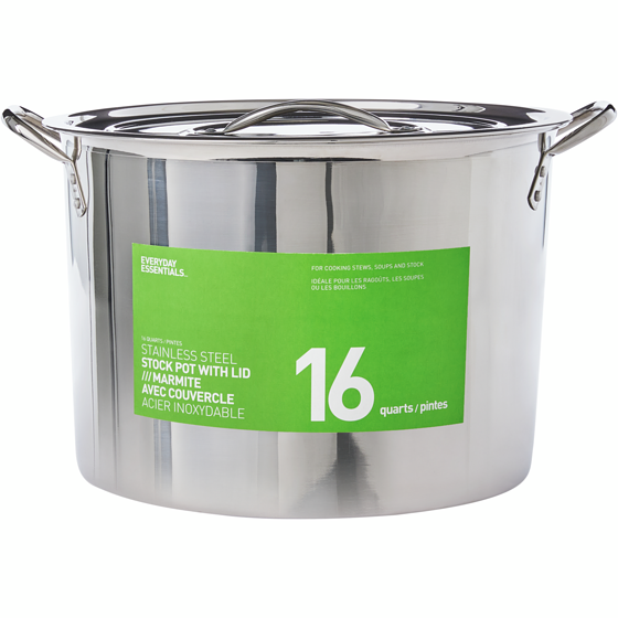 Everyday Essentials 16qt Stock Pot 1 ea, $18.00/1ea